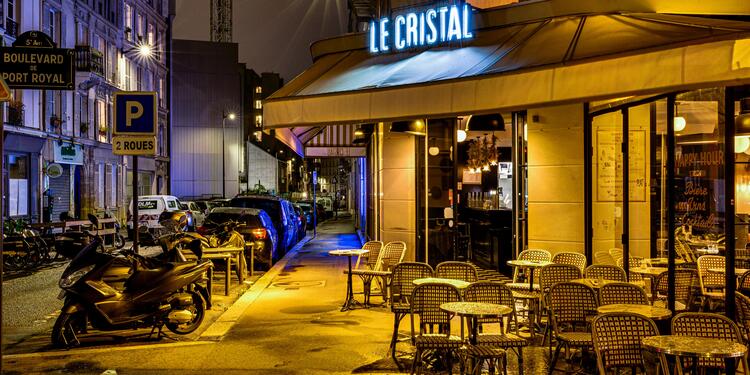 Le Cristal, bar