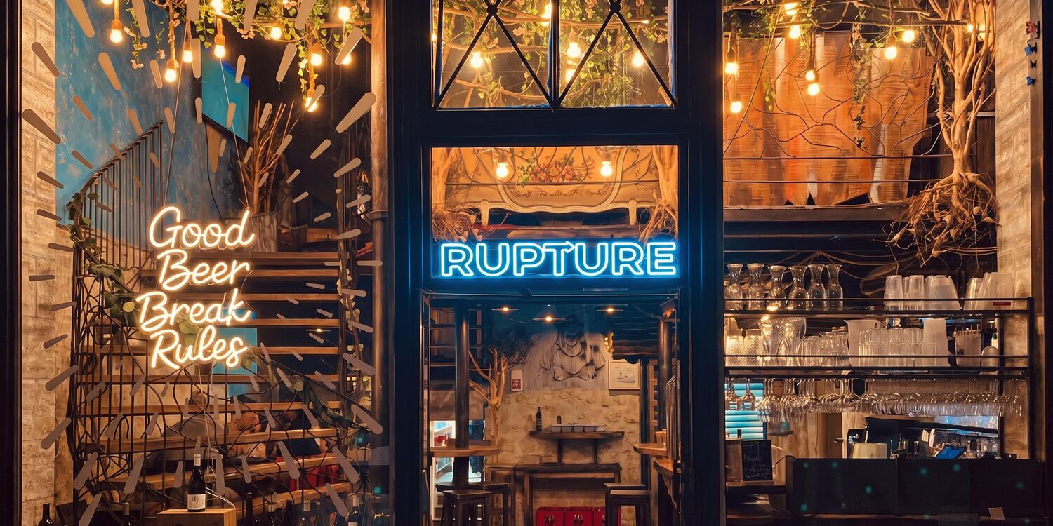 RUPTURE x O Lieu De, bar