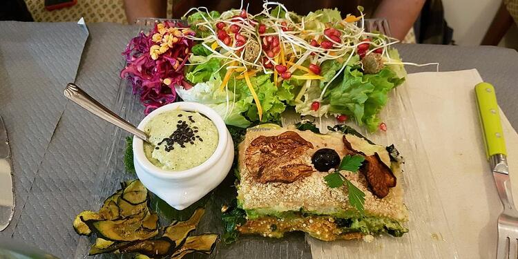 Douceurs Végétales (fermé), restaurant, Un plat du restaurant