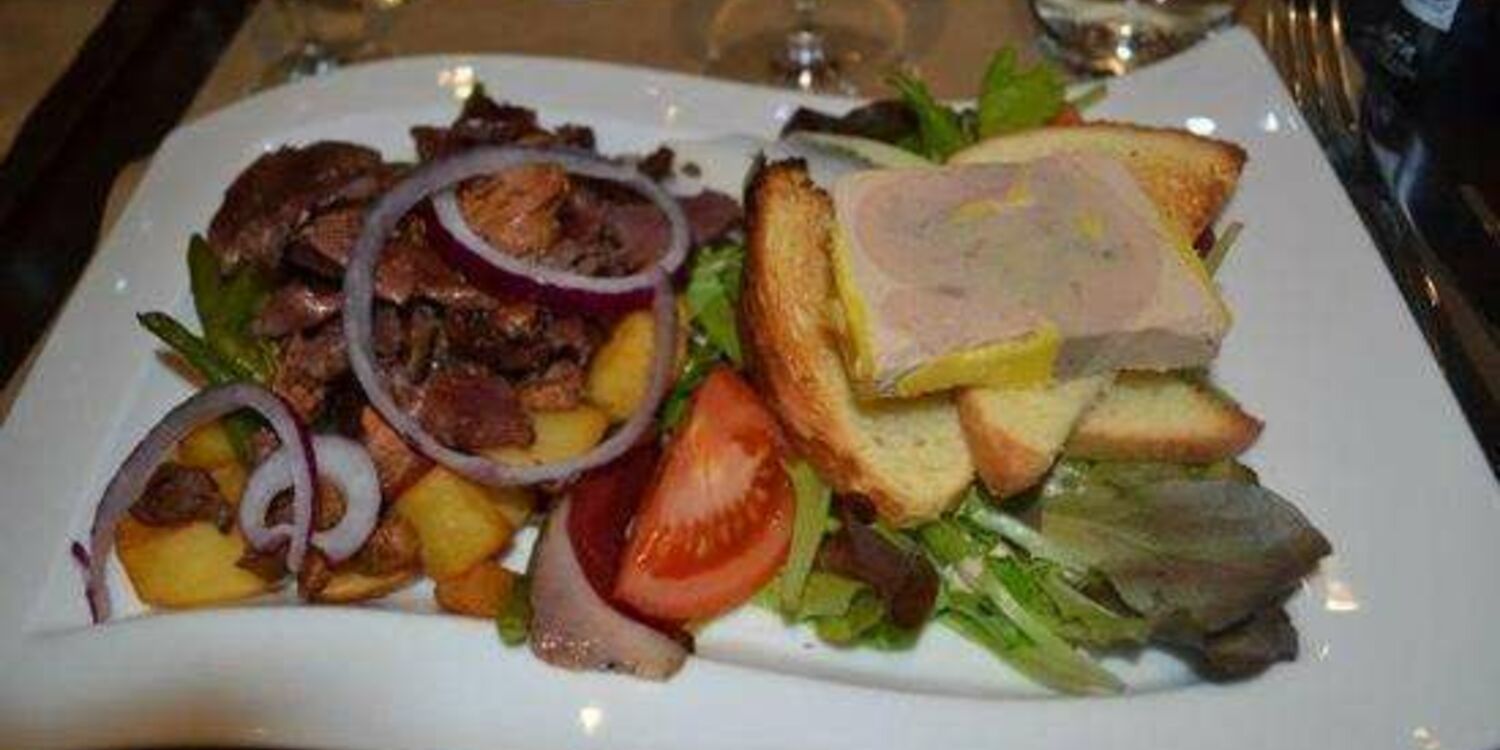 La Focaccia (fermé), restaurant, Un plat du restaurant