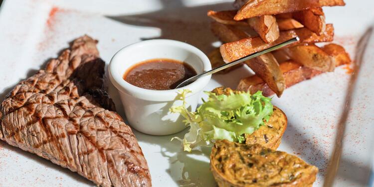 Le Duo (fermé), restaurant, Un plat du restaurant