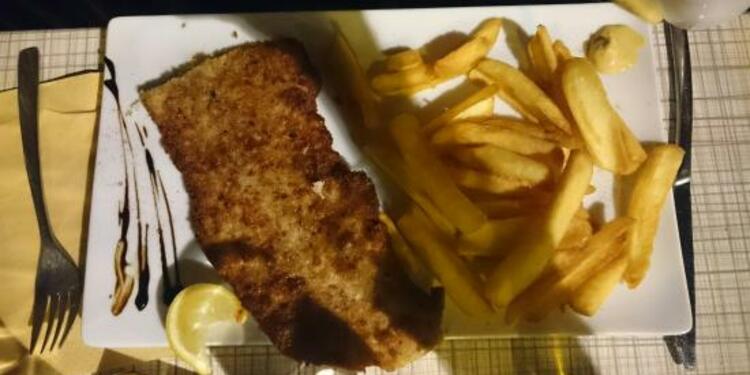 Quirinale (fermé), restaurant, Un plat du restaurant