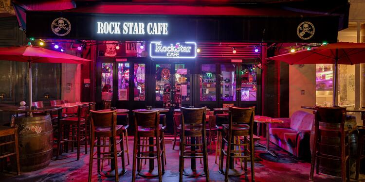 Le Rockstar Café, bar