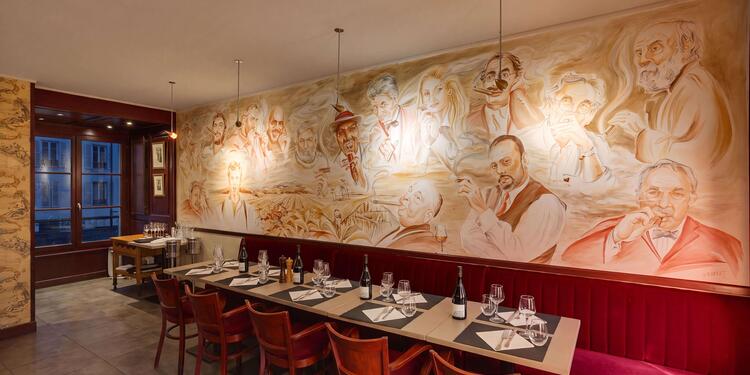 Les Copains D'abord, restaurant