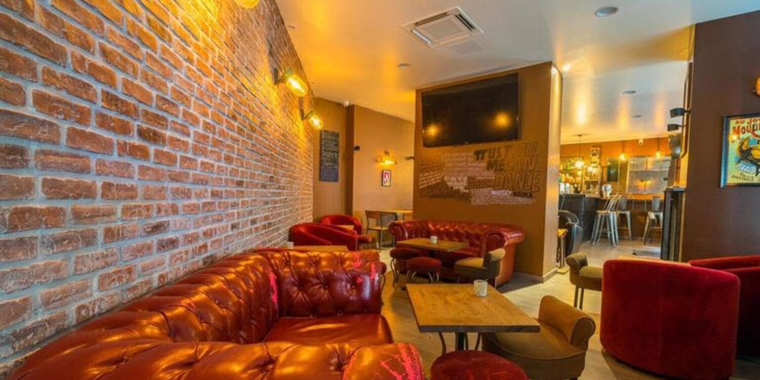 Le Saint (fermé), bar, Une vue de l'intérieur du bar