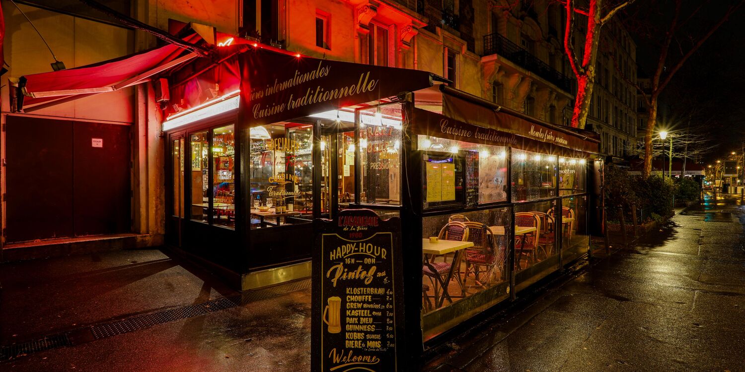 Académie de la bière, bar