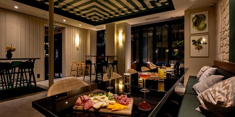 Hôtel Belleval, bar