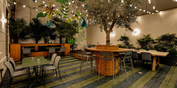 Hôtel Belleval, bar