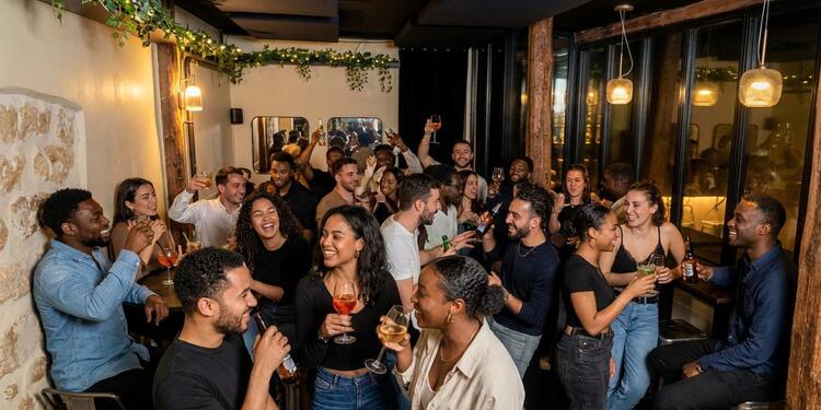 La Villa Batignolles, bar