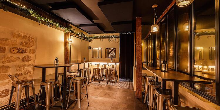 La Villa Batignolles, bar