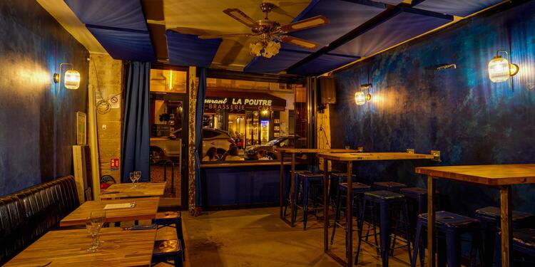 Bar Bleu (ex : Le Benelum), bar
