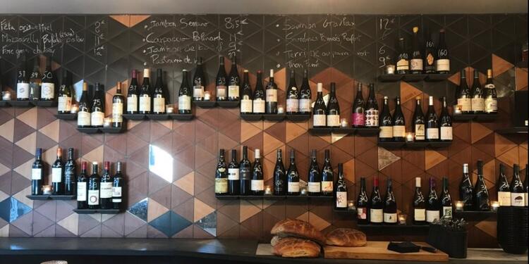 Chez Nous, bar, le comptoir du bar