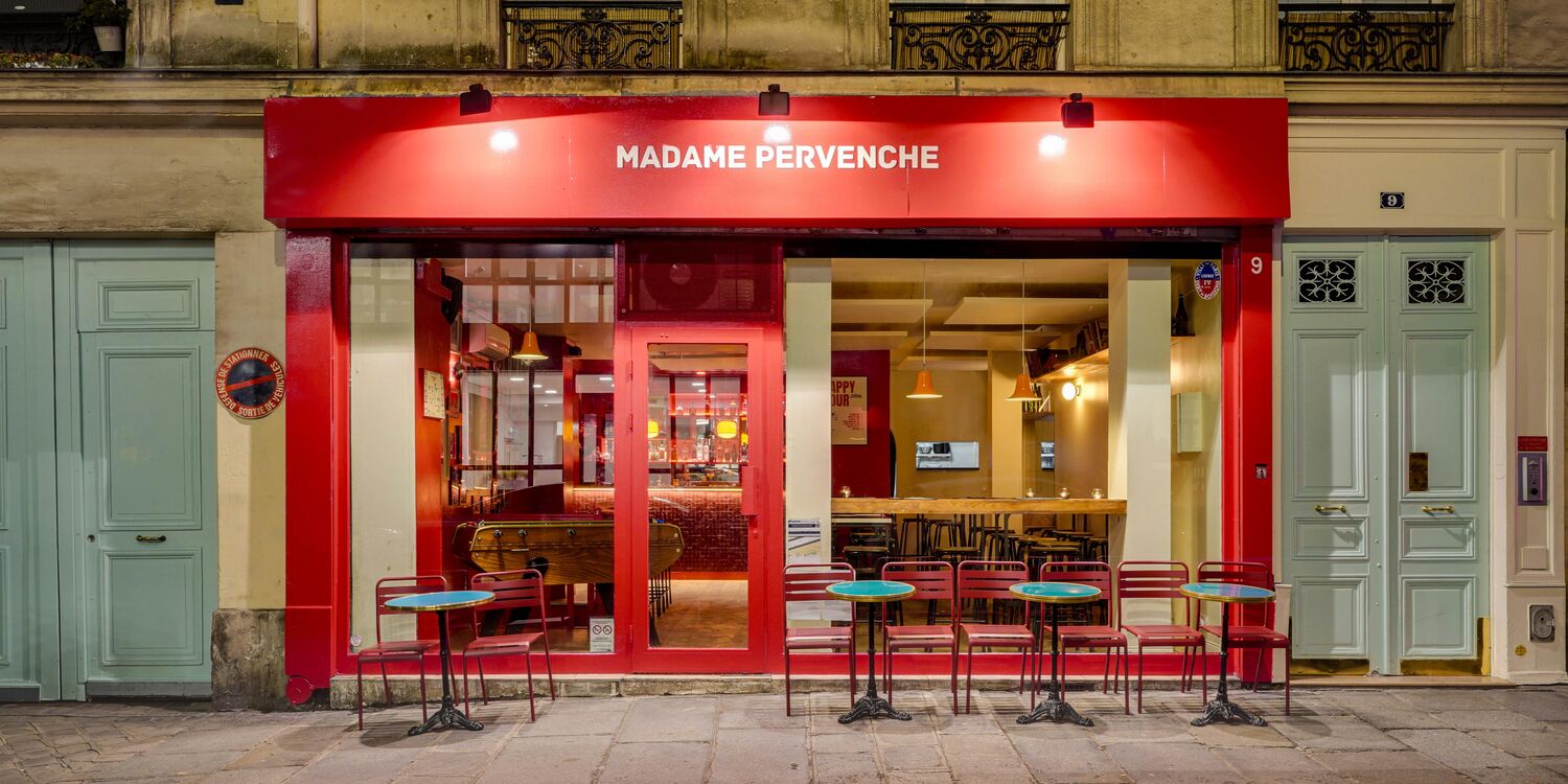 Madame Pervenche, bar
