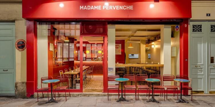 Madame Pervenche, bar