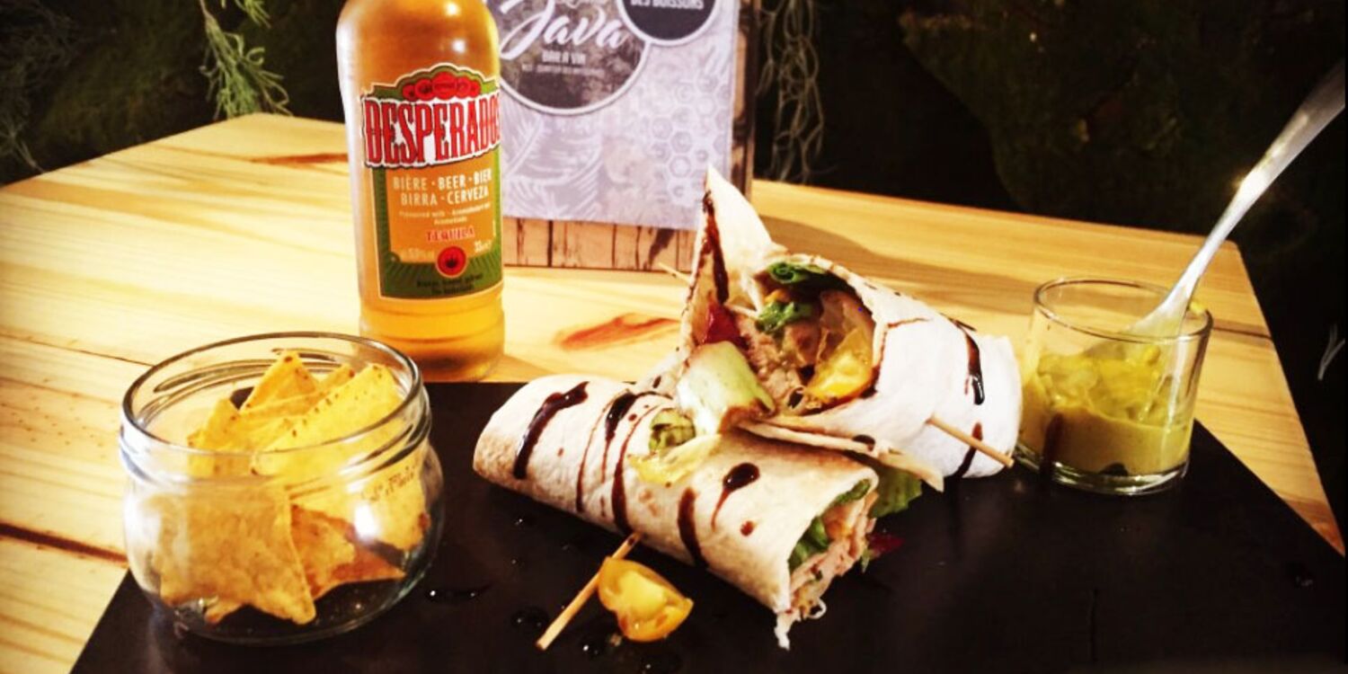 La Petite Java (Fermé), bar, Des spécialités à grignoter sur place