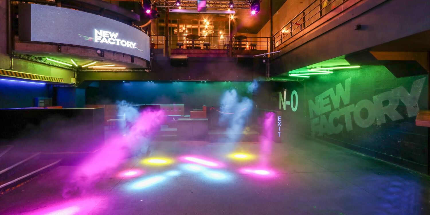 New Factory, bar