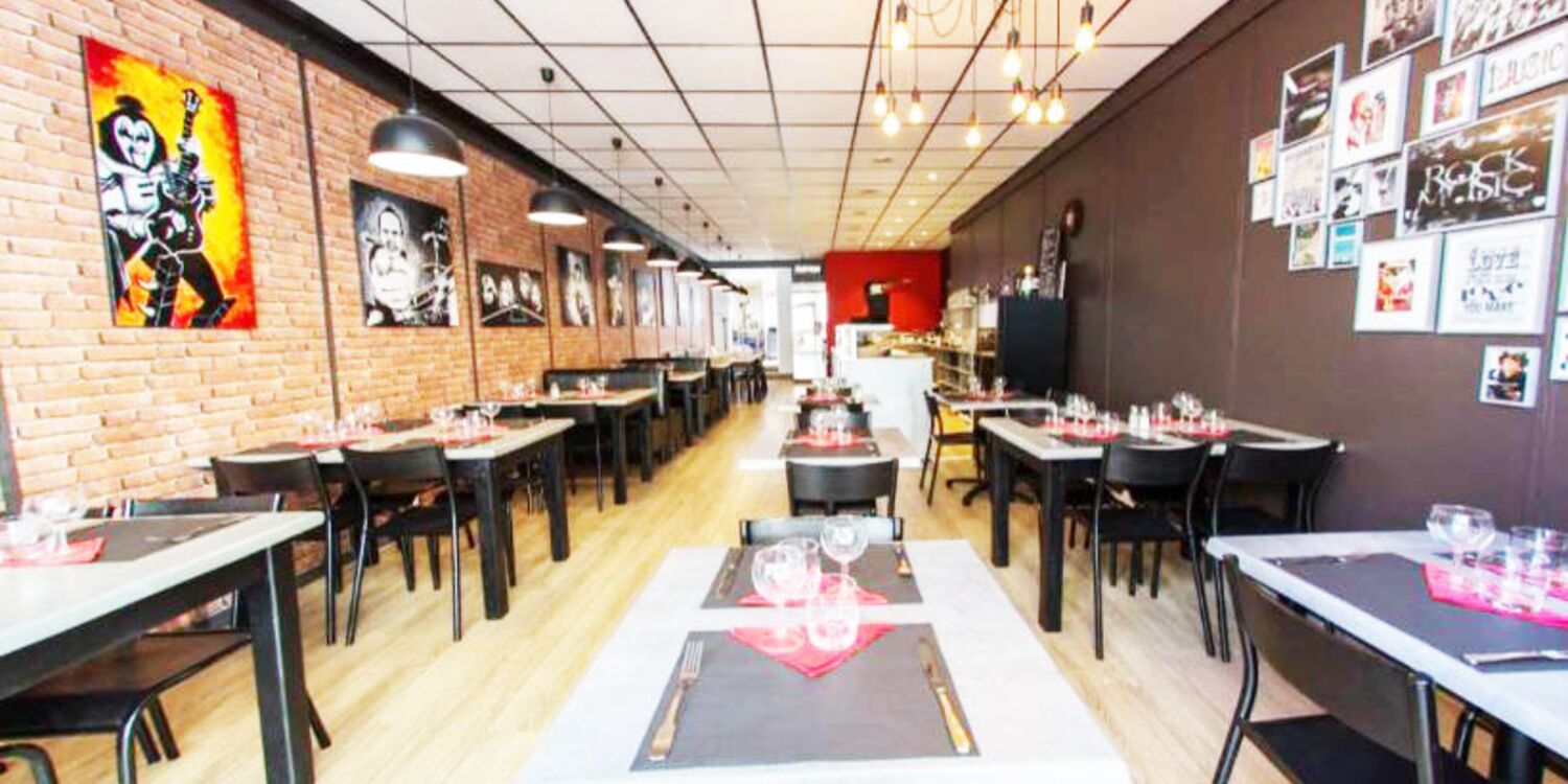 Eat Rocks (fermé), restaurant, Une vue de l'intérieur du restaurant 