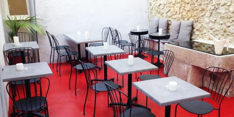 Eat Rocks (fermé), restaurant, Une vue de l'intérieur du restaurant 