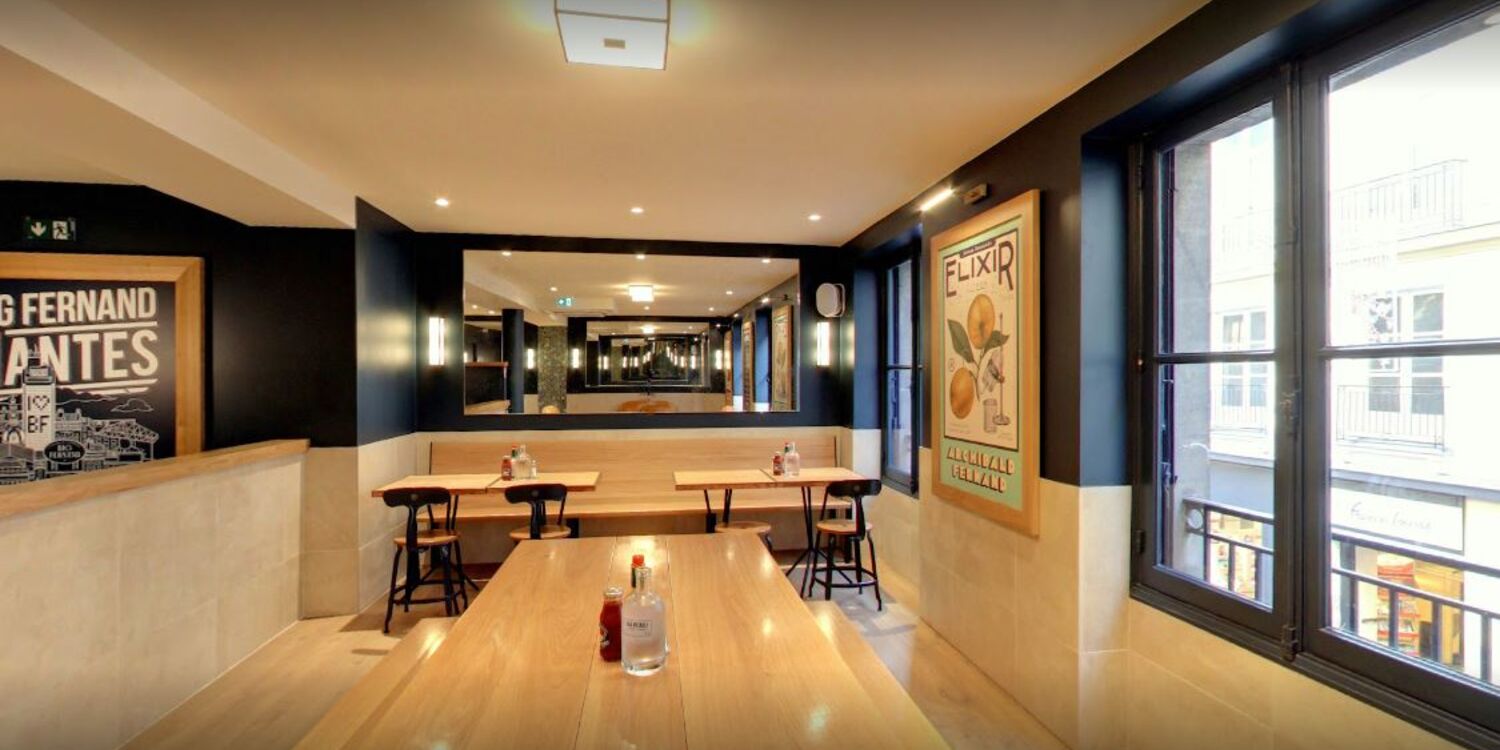 Big Fernand Nantes (fermé), restaurant, Une vue à l'intérieur du restaurant