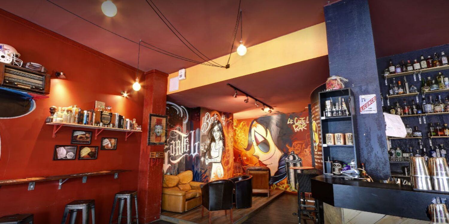 Le Cartel Bar (fermé), bar, Une vue de l'intérieur du bar