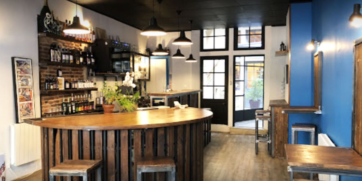 Le Bel Instant (fermé), bar, Le comptoir du bar