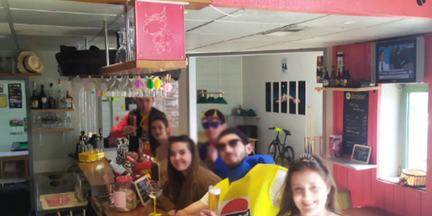 La Trève (fermé), bar,  le comptoir du bar 