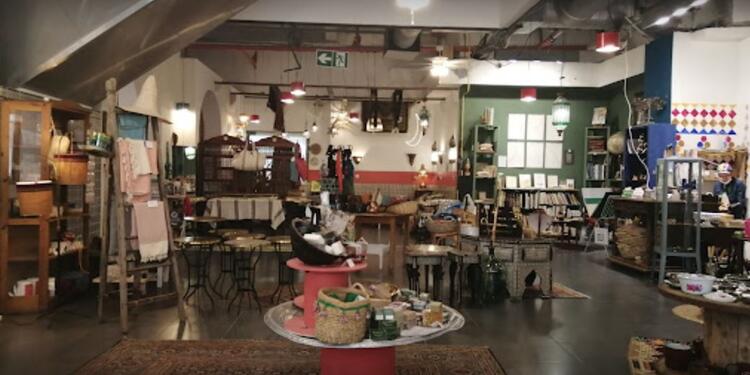 Souk de nour d'égypte (fermé), restaurant, Une vue à l'intérieur du restaurant