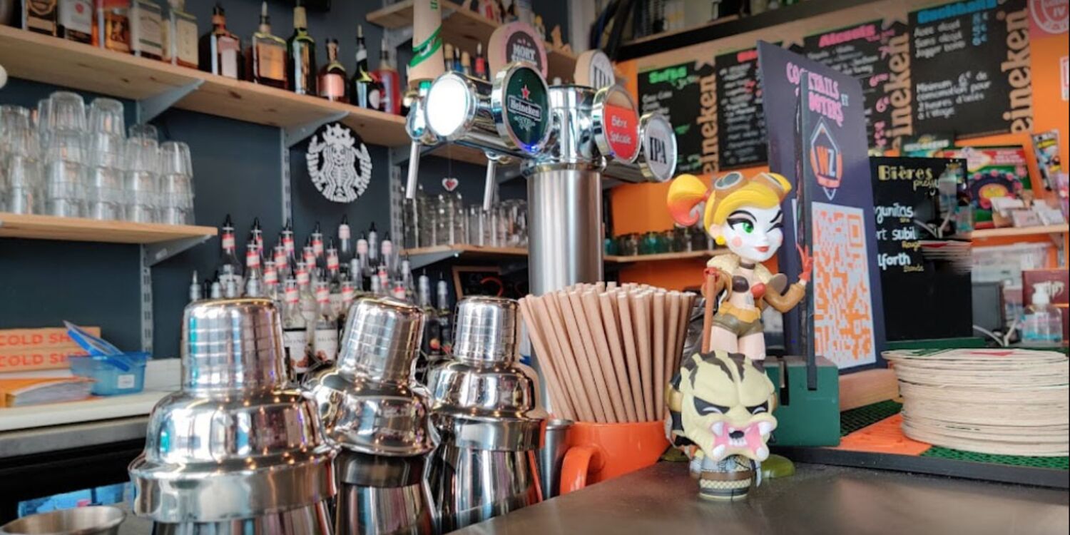 WarpZone Toulon (fermé), bar, Le comptoir du bar