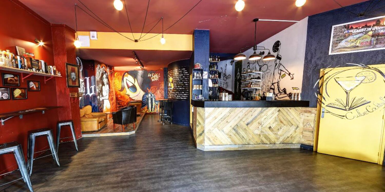 Le Cartel Bar (fermé), bar,  Une vue de l'intérieur du bar 