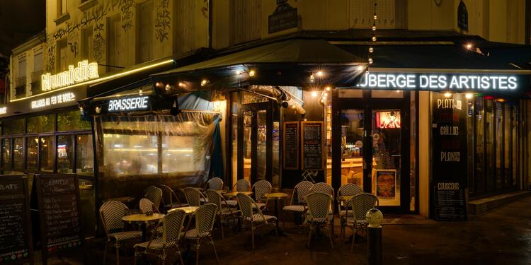 Auberge Des Artistes, bar