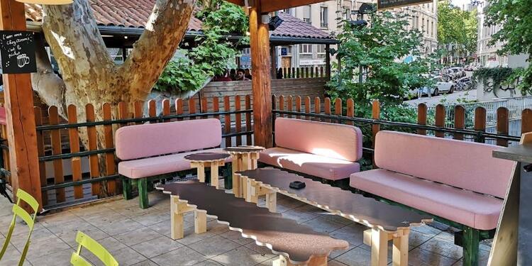 Octopus, bar, terrasse du bar