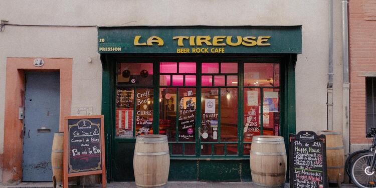 La Tireuse Beer Rock Café, bar