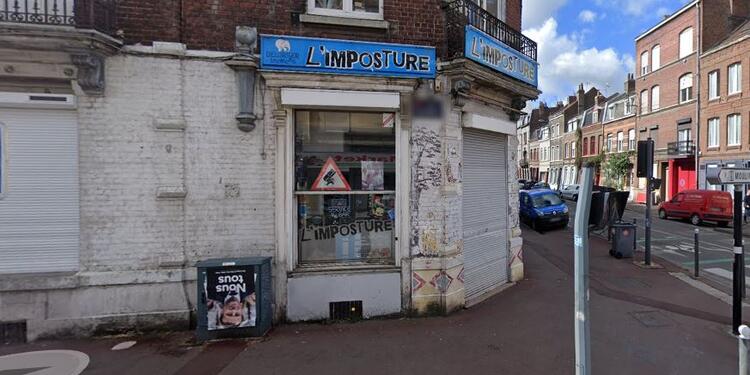 L'Imposture (fermé), bar, Façade du bar 