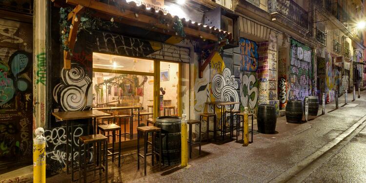 La Voie Maltée, bar