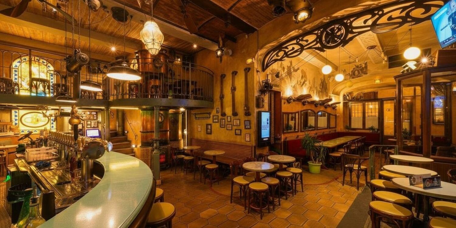 Les Distilleries Idéales, bar