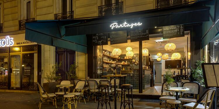 Partages, bar