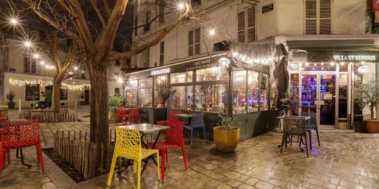 Bistro villa saint gervais, bar