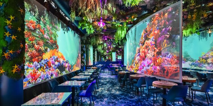Under The Sea by Ephemera, restaurant