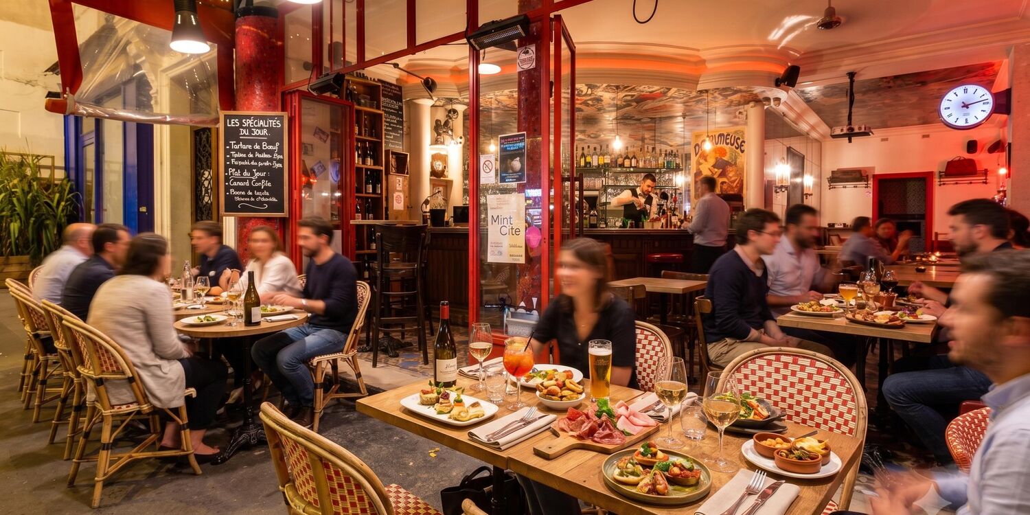 Les Quidams restaurant, restaurant