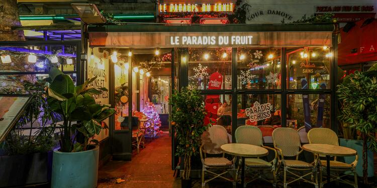 Le Paradis du Fruit Paris Bastille, bar