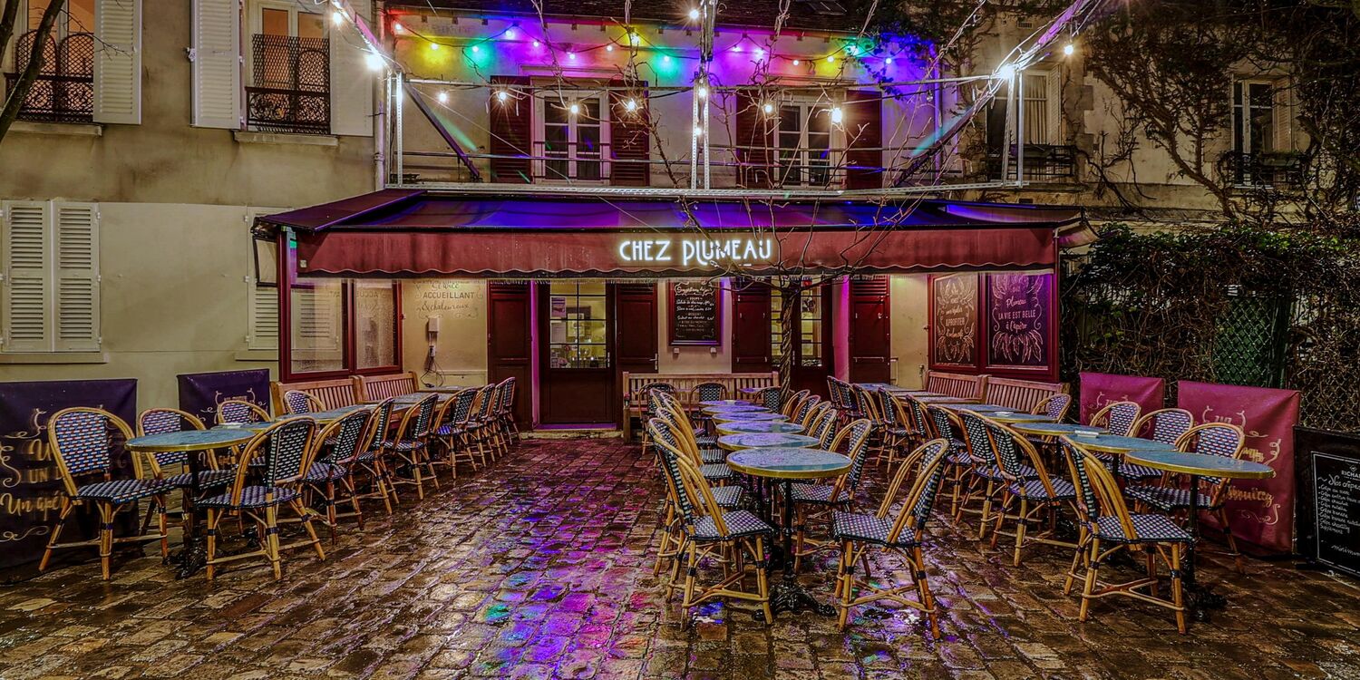Chez Plumeau Paris, bar