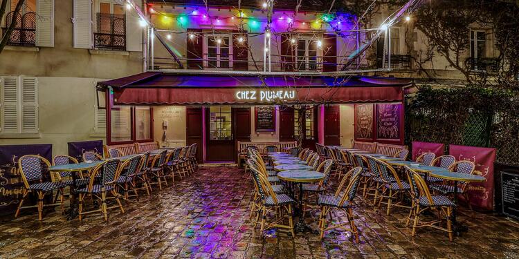 Chez Plumeau Paris, bar