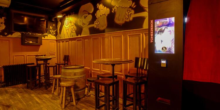 Manneken-pis, bar