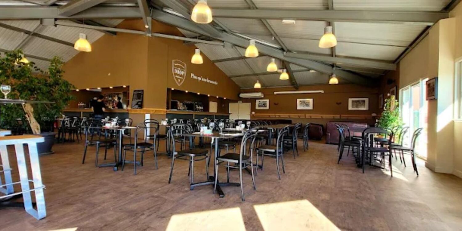 La brasserie Le Drop, bar