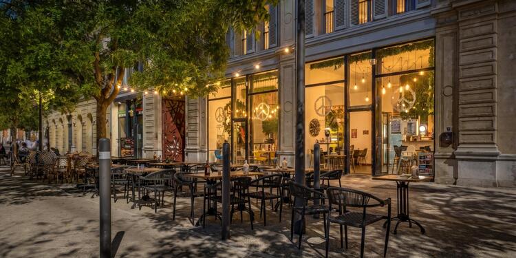 Le Hippie Chic Café, restaurant