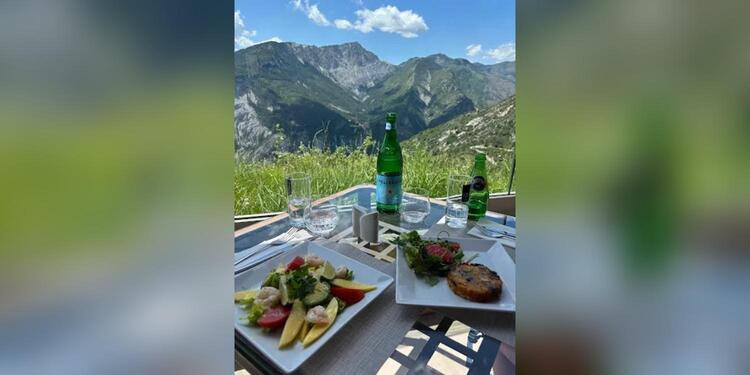 auberge du nid d'aigle, restaurant