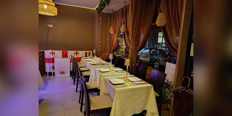 Restaurant Georgien Qvevri, restaurant