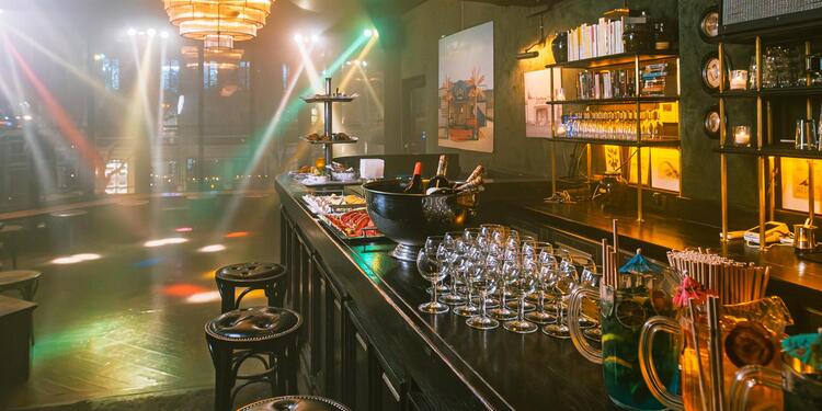 Dancing & Rooftop de la Brasserie Barbès, bar