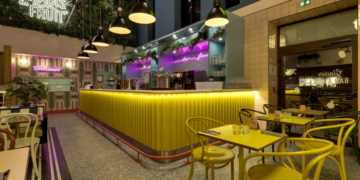 Le Paradis du fruit, bar