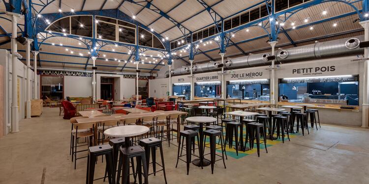 LA HALLE FLACHAT, bar